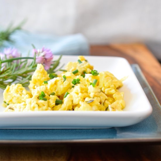 Dairy Free Scrambled Eggs