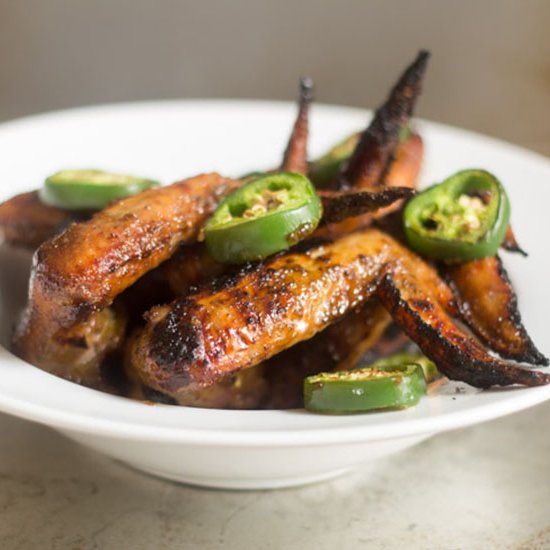 Honey Jalapeno Chicken Wings