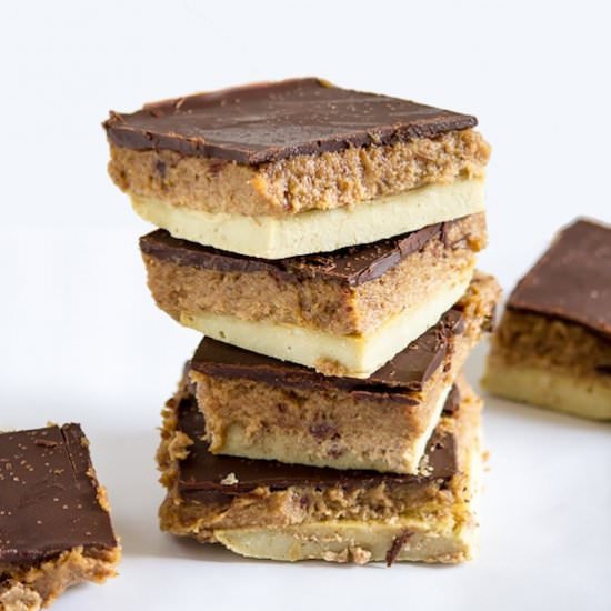 Healthy Caramel Slice Bars