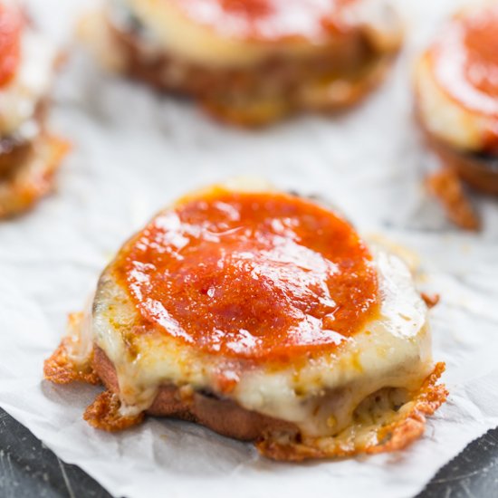 Sweet Potato Pizza Bites