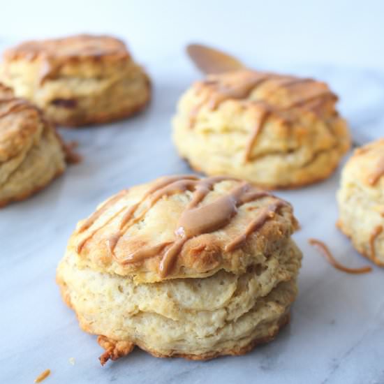 Banana Bacon Scones