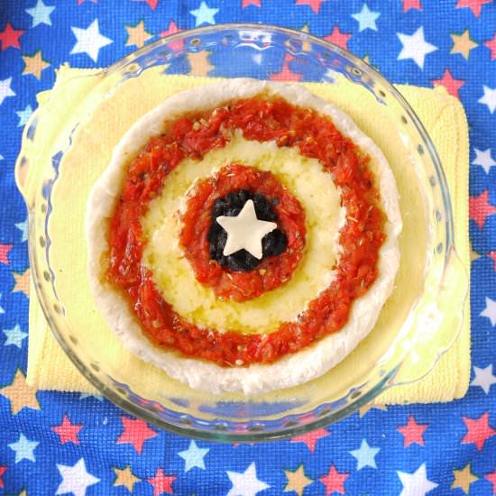 Captain America Pizza