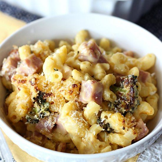 Ham & Broccoli Mac and Cheese