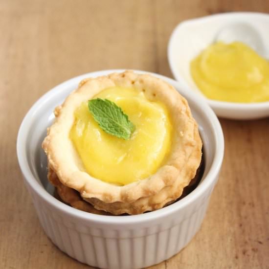 Lemon Curd Tarts