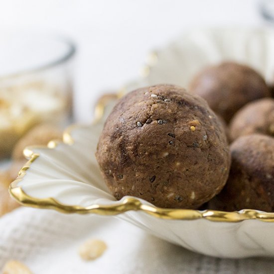 Chocolate Fig Protein Balls