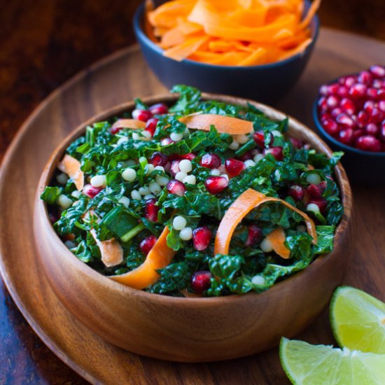 Pomegranate-Kale Salad