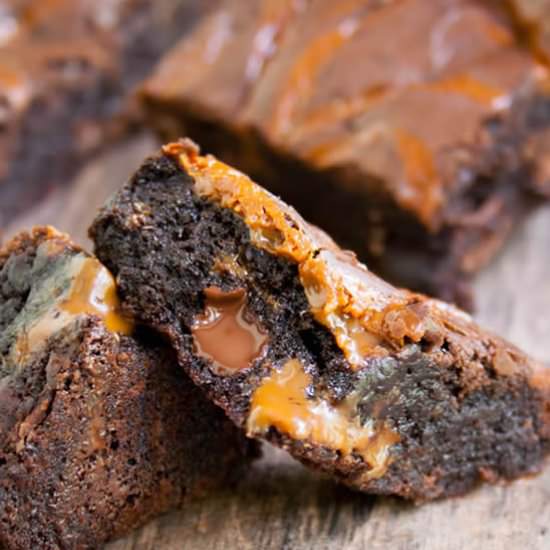 Dulce de Leche Brownies