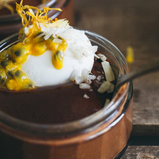 Salted Caramel Pots de Creme