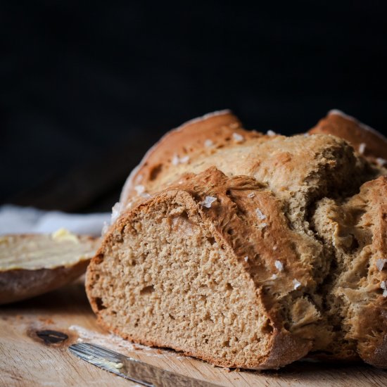 Honey and Buckwheat Soda Bread