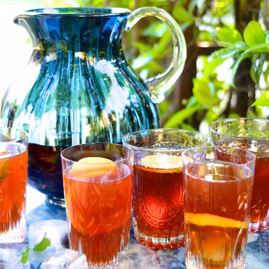 Cranberry Iced Tea