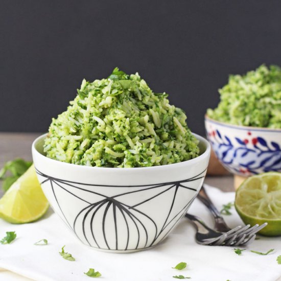 Secret Veggie Green Rice