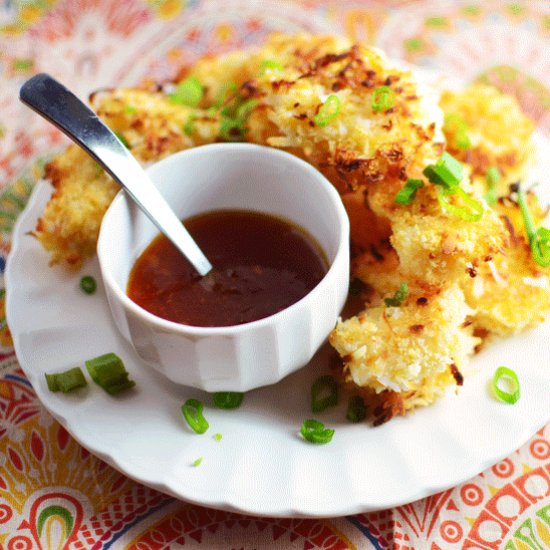 Coconut Shrimp with Apricot Sauce