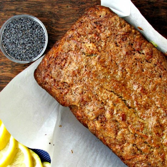 Lemon Poppy Seed Squash Bread