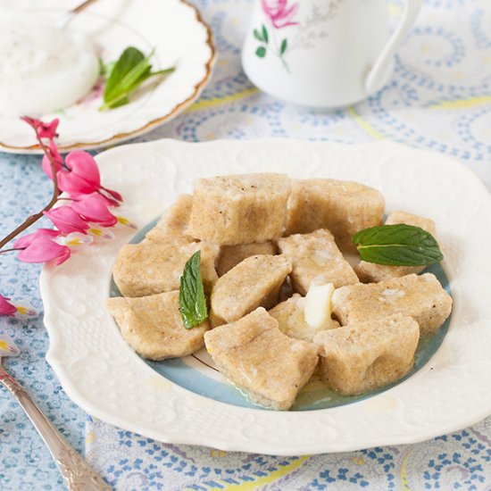 Vanilla Ricotta Dumplings