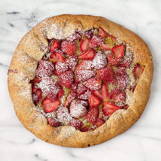 Strawberry Pistachio Galette