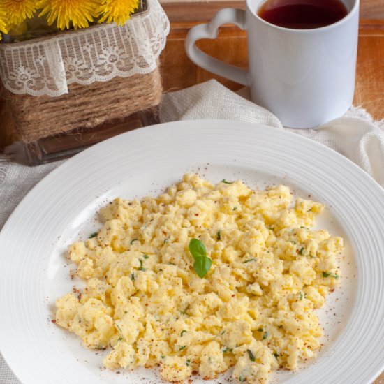 Creamy Scrambled Eggs