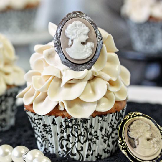 Earl Grey Lavender Cupcakes