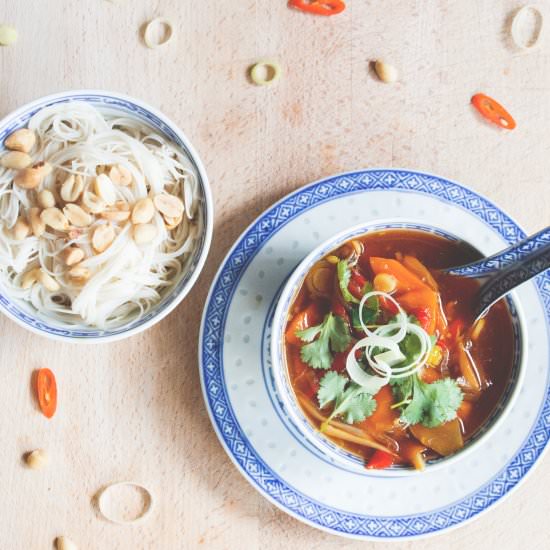 Vegan Asian “Hot & Sour Soup”