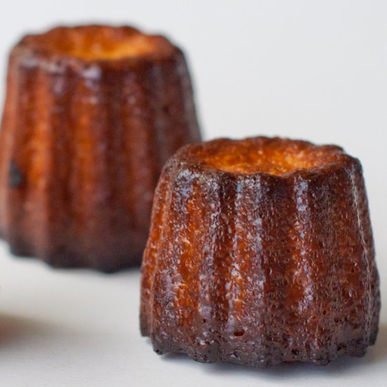 Making Cannelés in Silicone Molds