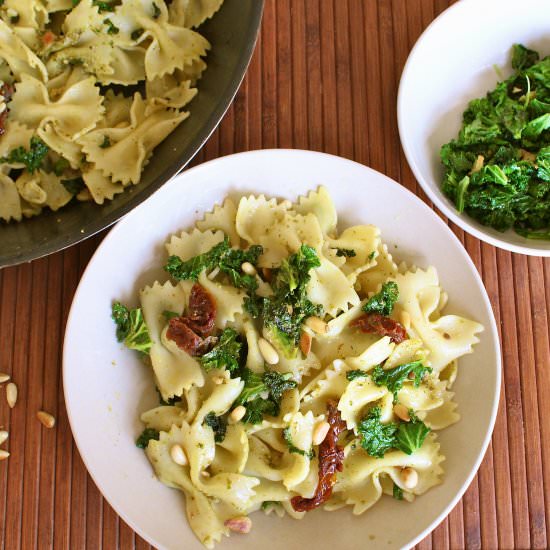 Kale and Pasta Summer Salad