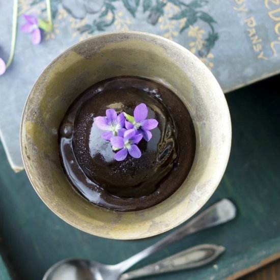 3-Ingredient Dark Chocolate Sorbet