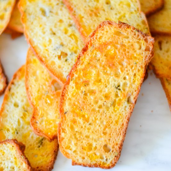 Cheese + Herb Crackers