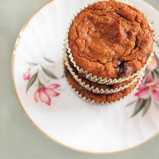 Pumpkin Chocolate Chip Muffins