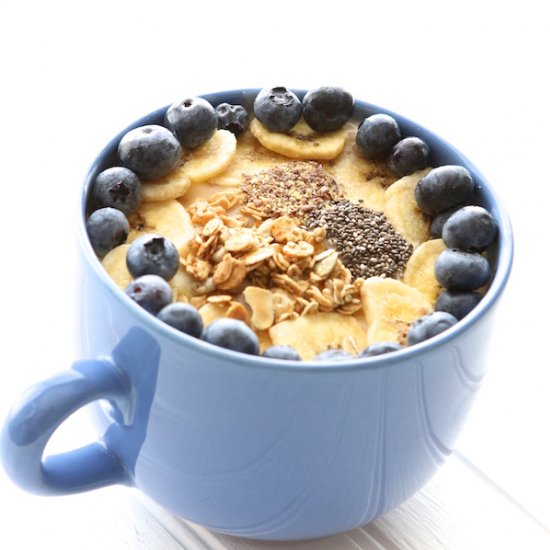 Blueberry Banana Smoothie Bowl