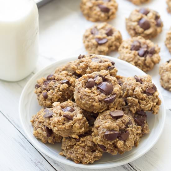 Peanut Butter Oat Snack Cookies