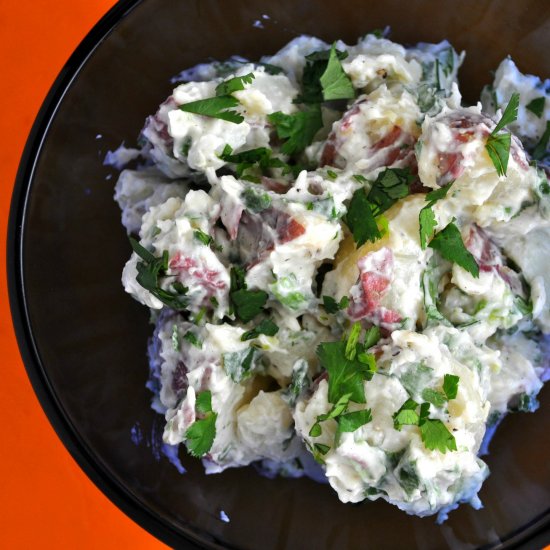 Green Fiesta Potato Salad