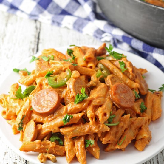 One Pot Spicy Sausage Skillet