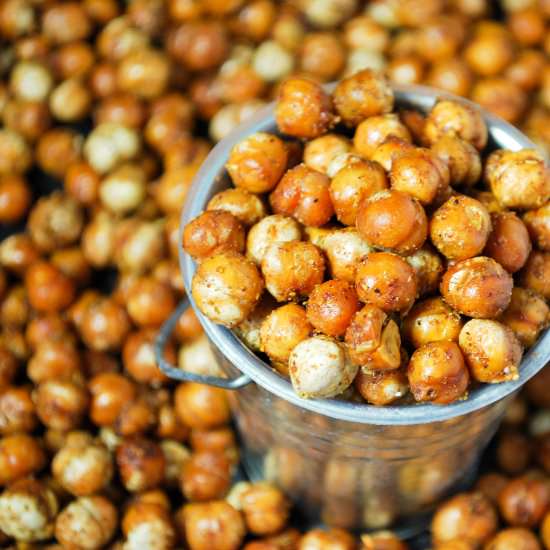 Curry Roasted Chickpeas