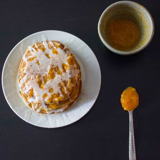 Apricot Paleo Pancakes