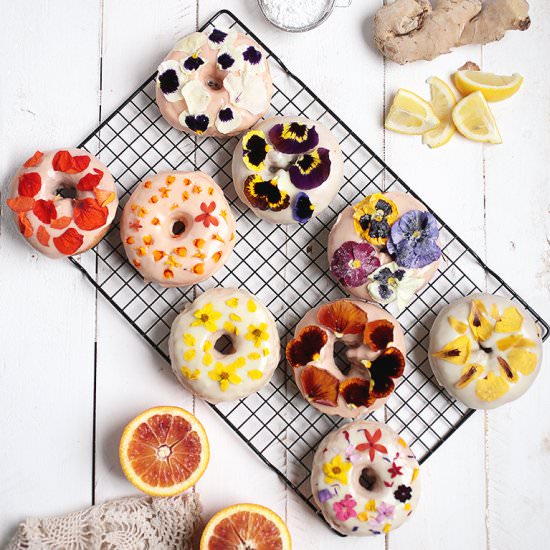 Floral Donuts