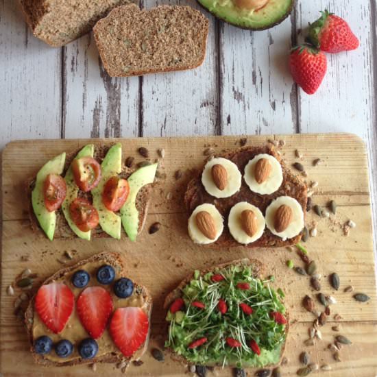 Delicious homemade vegan bread