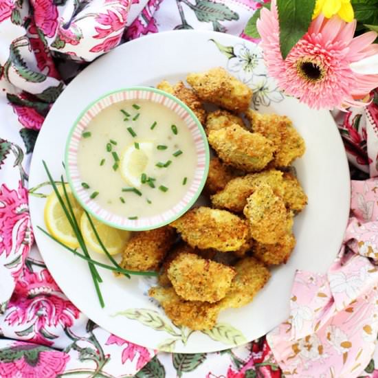 Baked Breaded Artichokes