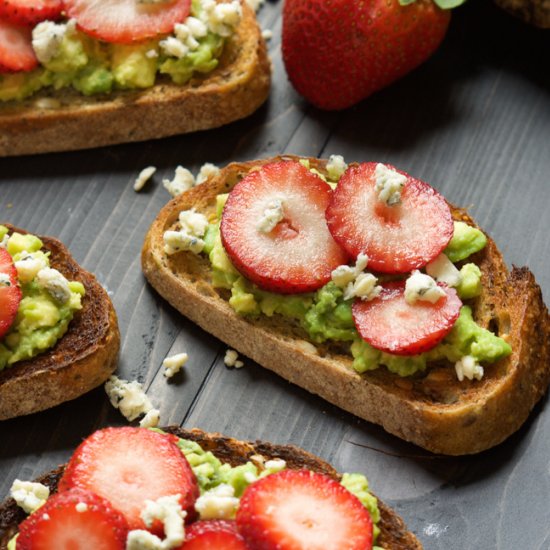 Strawberry Avocado Toast