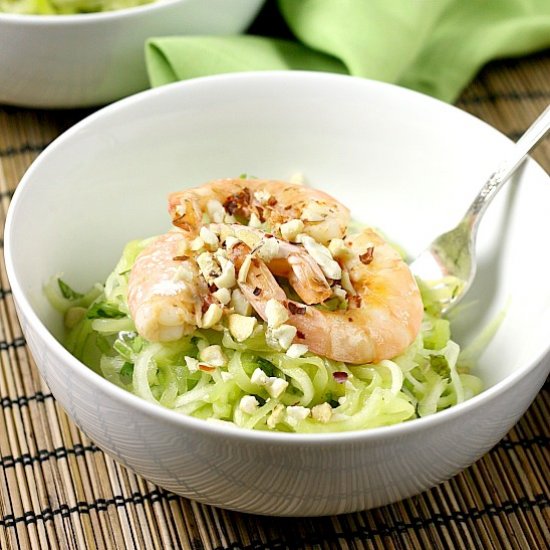 Sweet Chili Shrimp Noodle Bowl