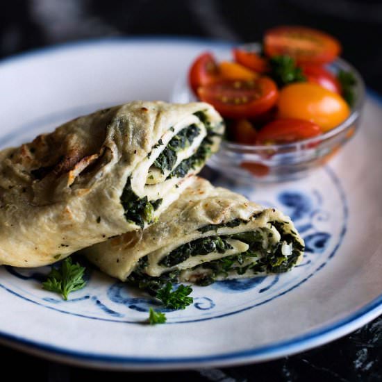 Spinach Tortilla Roll-Ups