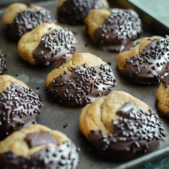 Chocolate-Peanut Butter Cookies