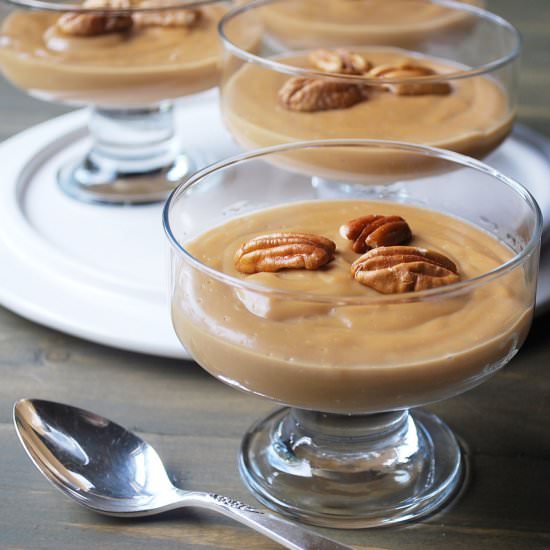 Homemade Butterscotch Pudding