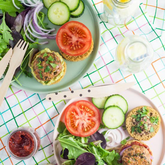 Mini Turkey Burgers