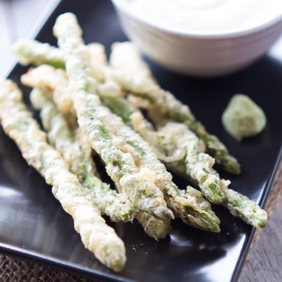 Easy Tempura Asparagus