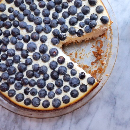 Healthy Greek Yogurt Cheesecake