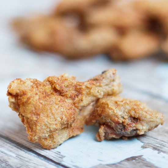 Cajun Wings – Deep Fried