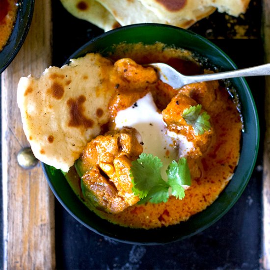 Lamb Rogan Josh & Naan Bread