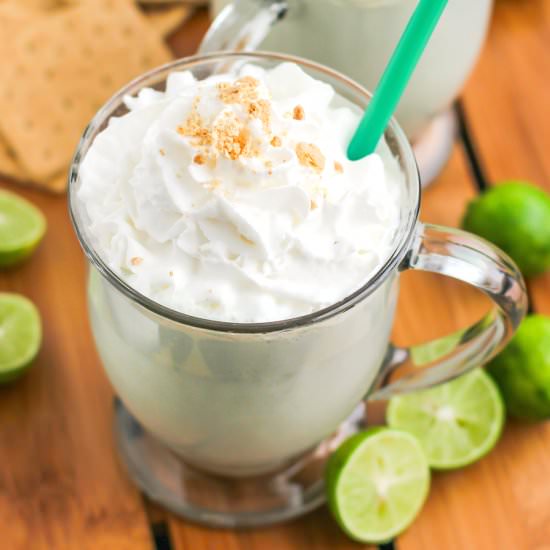 Guilt-Free Key Lime Pie Milkshake