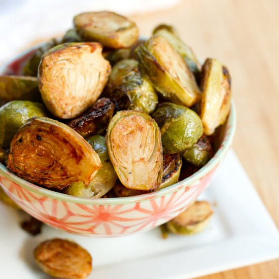 Balsamic Glazed Brussels Sprouts