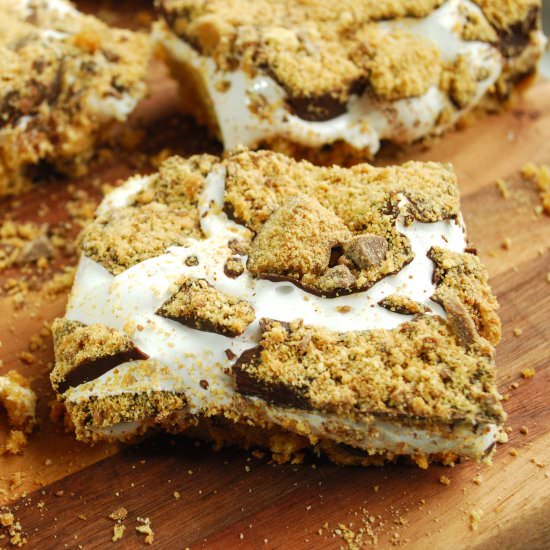 Peanut Butter Smores Bars