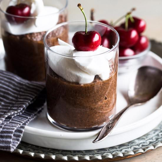 Chocolate Coffee Chia Pudding